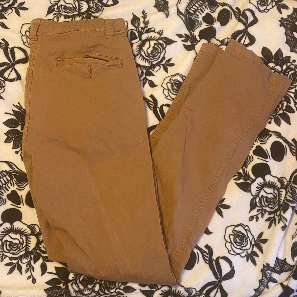 George Tan Slim Straight Pants
